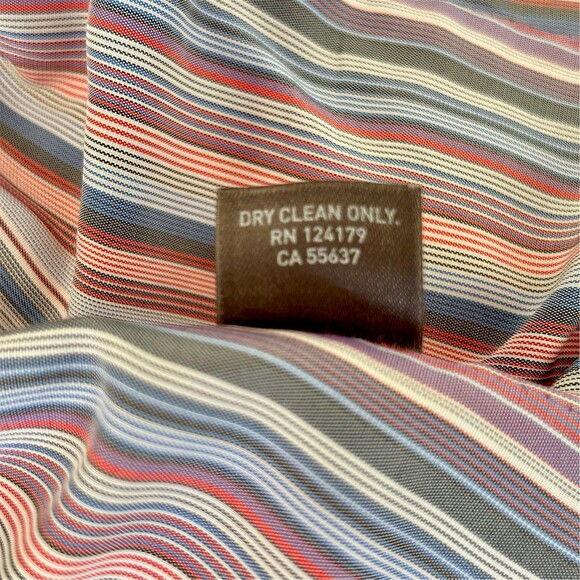 Johnston & Murphy Blazer Womens Size M Pink Polka Dot 1-Button Striped - Picture 4 of 8